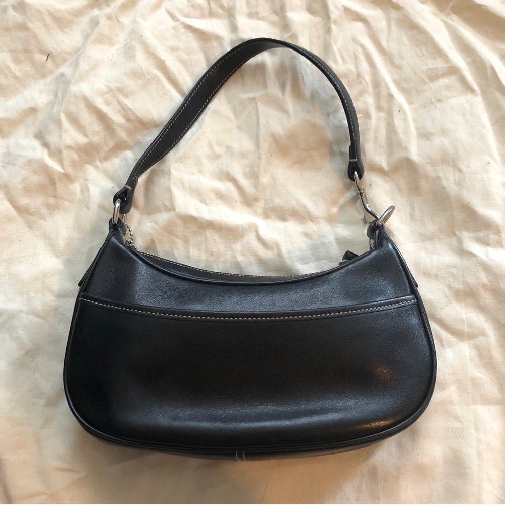 Authentic Coach Leather Bag - small